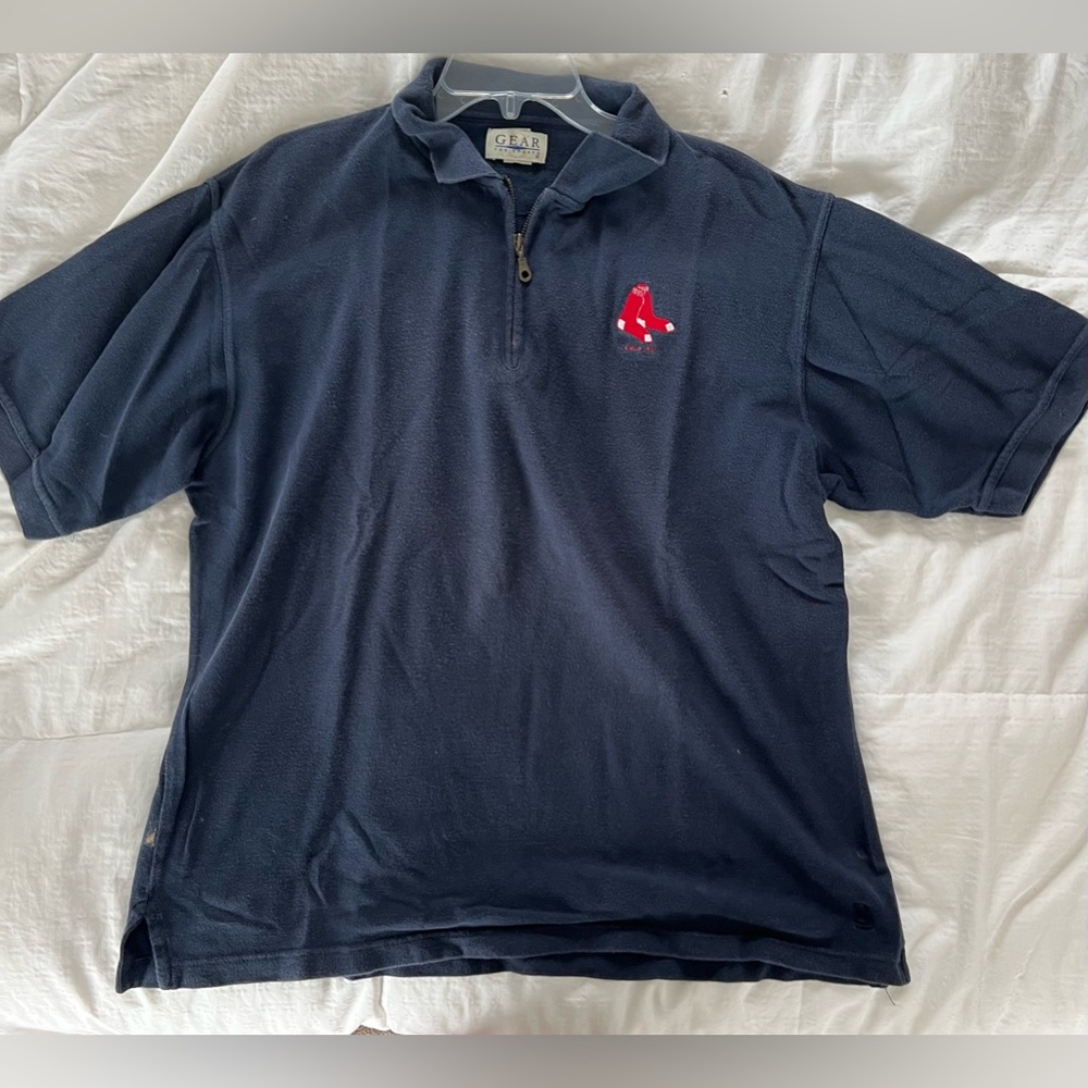 Red Socks 1/4 Zip Up - Gear for Sports